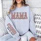Mama Pink Faux stitch -Stronger than the storm (FRONT OF SHIRT & SLEEVE COMBO)-DTF