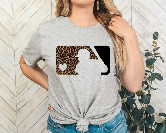 Leopard MLB baseball player-DTF