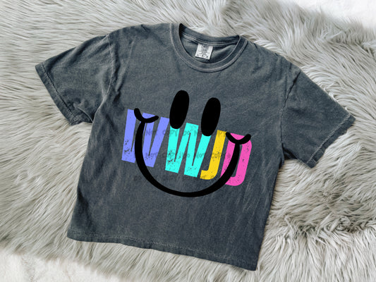 WWJD smiley- DTF&UV