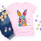 Floral Bunny-Easter-DTF