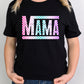 Mama multicolored checkered-DTF