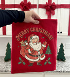 MERRY CHRISTMAS VINTAGE SANTA -DTF