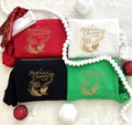 Santa Wishes GOLD -DTF