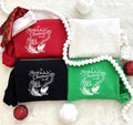 Santa Wishes WHITE -DTF
