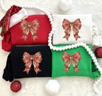 VINTAGE CHRISTMAS BOW -DTF