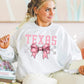 Coquette Bow Gray Checkered Mascot (DROPDOWN) - DTF