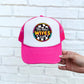 Anti Social Wives Club Checkered Faux Hat Patch - DTF