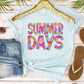 Summer Days Mixed Paint - DTF