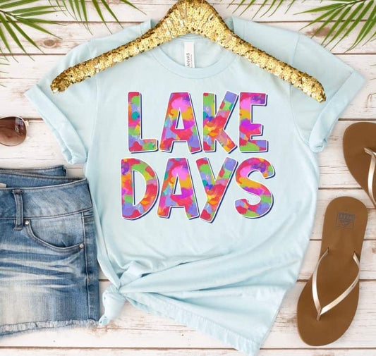 Lake Days Mixed Paint - DTF