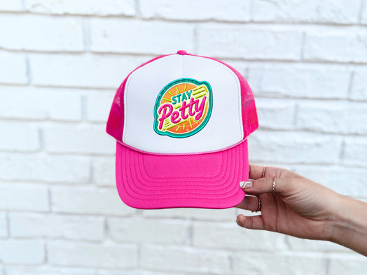 Petty Neon Faux Hat Patch - DTF