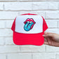 Stars Tongue Faux Hat Patch - DTF