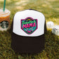 Racetrack Mama Bright Faux Hat Patch - DTF