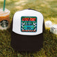 Live Fast Neon Square Faux Hat Patch - DTF