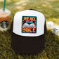 Read Your Bible Orange Faux Hat Patch - DTF
