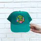 Spill The Tea Neon Faux Hat Patch - DTF