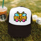 Bee Kind Bright Faux Hat Patch - DTF