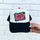 Boss Babe Neon Faux Hat Patch - DTF