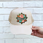Blessed Pink Roses Faux Hat Patch - DTF