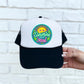 Sunshine On My Mind Bright Circle Faux Hat Patch - DTF
