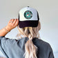 Suriel Tea Company Skeleton Circle Faux Hat Patch - DTF