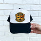 Lady Death Gold Mask Faux Hat Patch - DTF