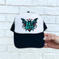 Bat Boys Blk Faux Hat Patch - DTF