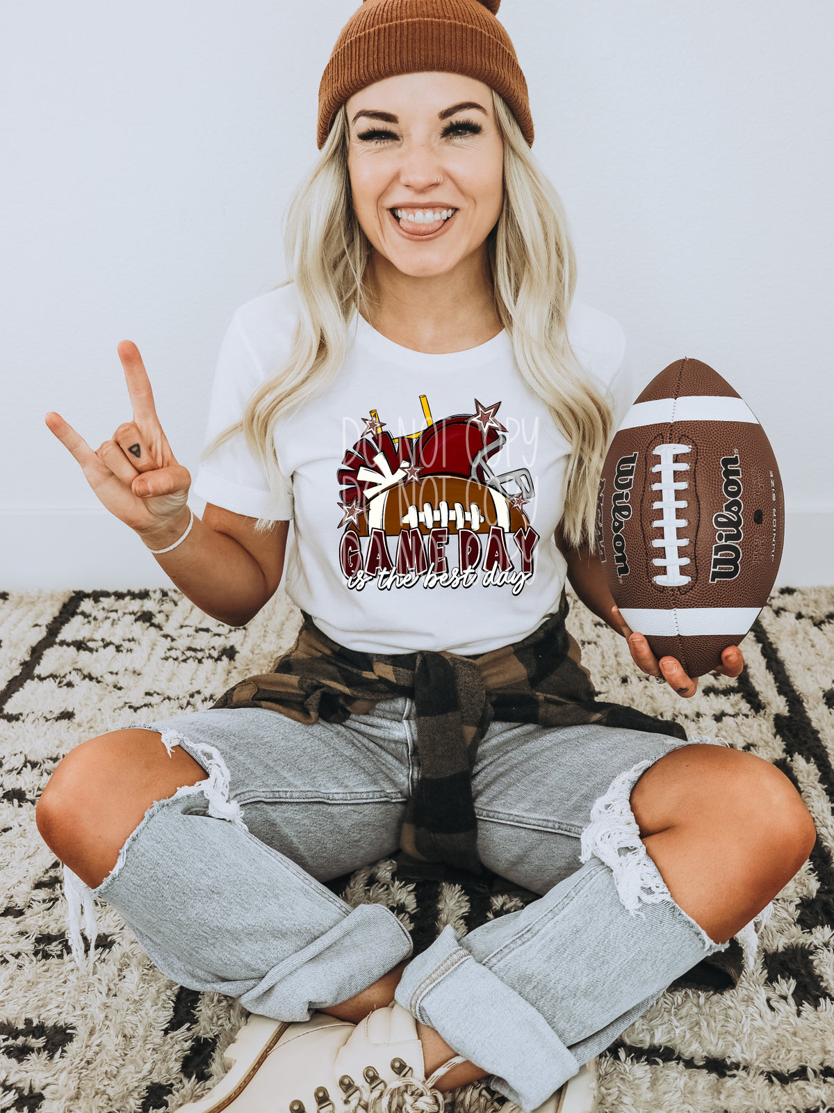 Game day football is the best day (Color dropdown)-DTF&UV