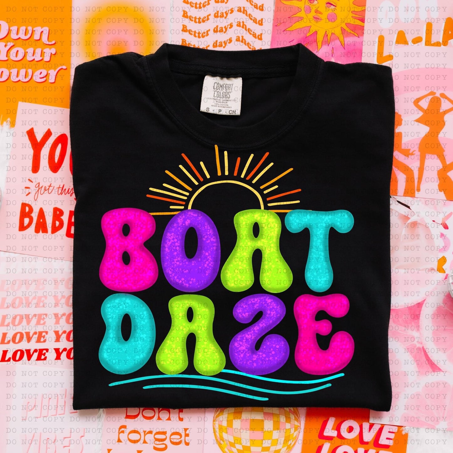 Boat Daze Half Sun Speckle - DTF