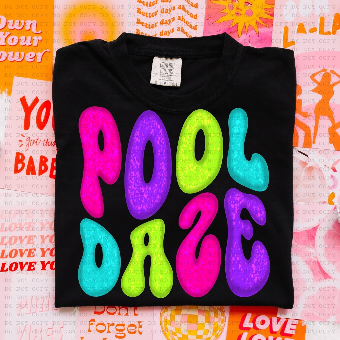 Pool Daze Speckle - DTF