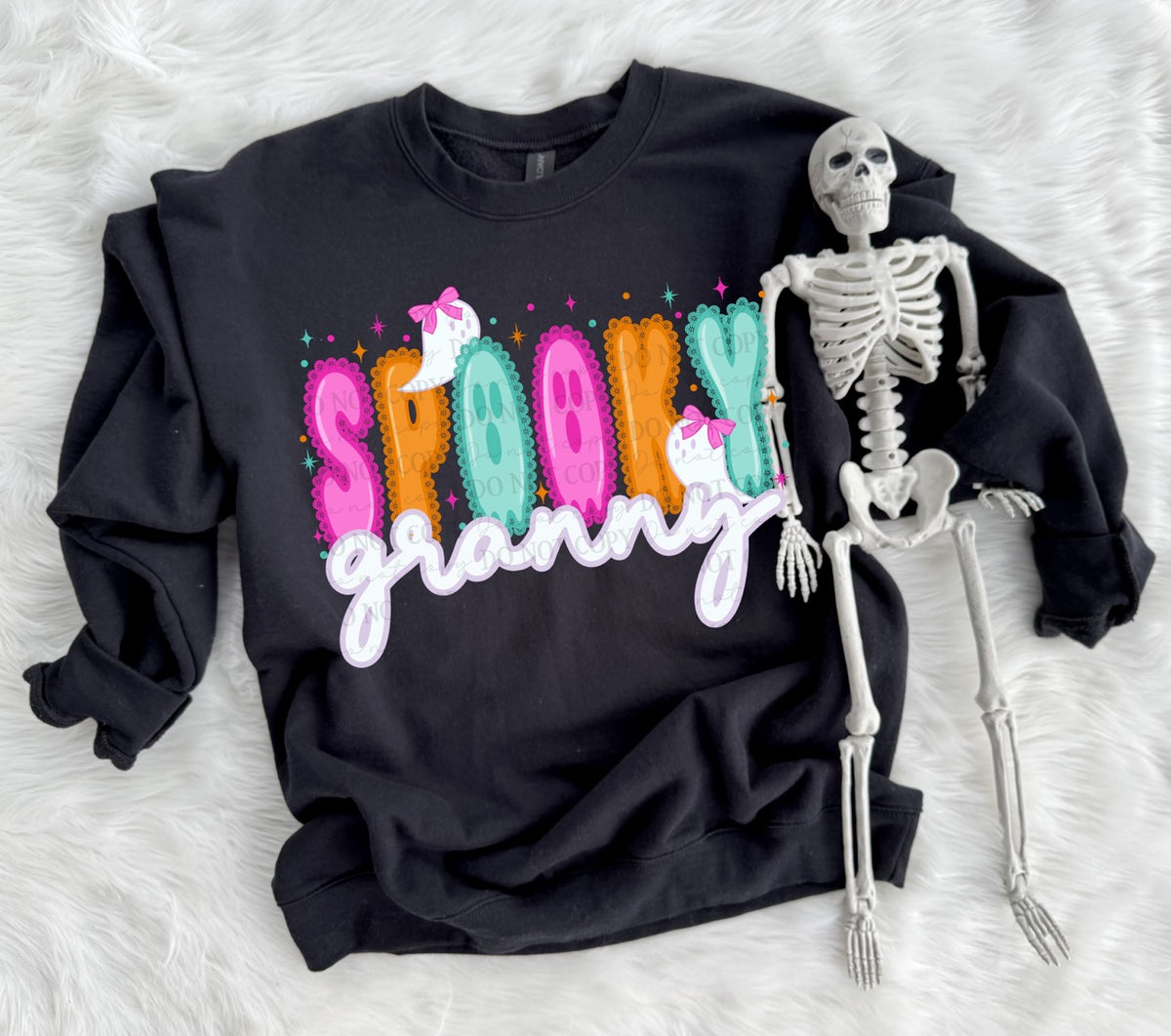 Spooky granny-DTF&UV
