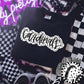 Cardinals Black And White Polka Dot Faux Stitch - DTF