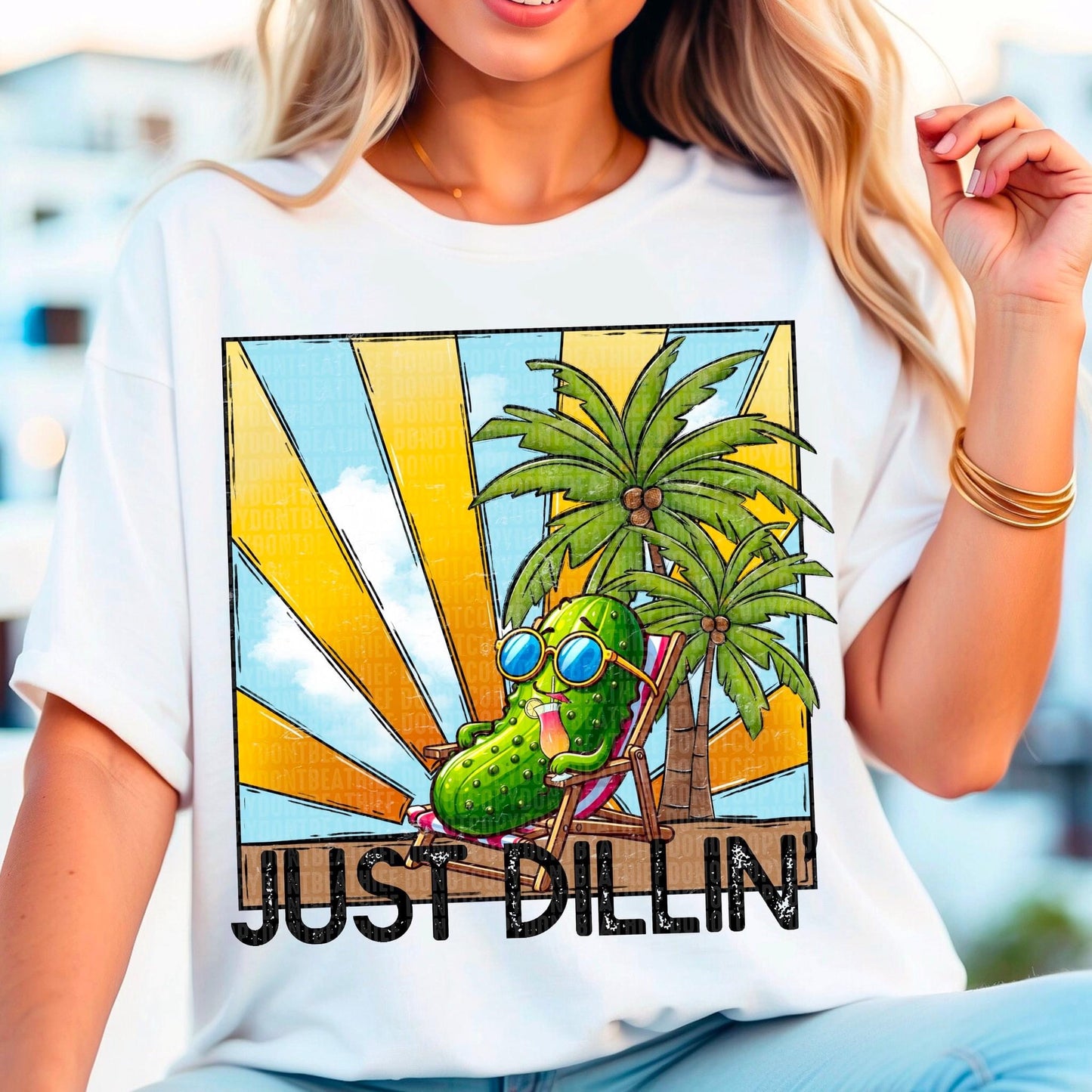 Just Dillin Beach - DTF