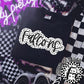 Falcons Black And White Polka Dot Faux Stitch - DTF