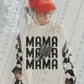 Mama Stacked Track Faux Embroidery - DTF