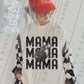 Mama Stacked Bowling Faux Embroidery - DTF