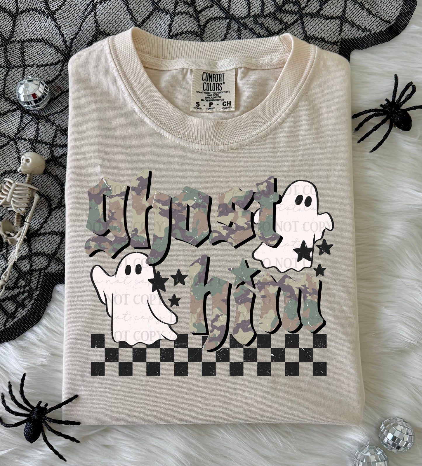 Ghost him camo-DTF&UV