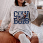 Cowboys Faux Embroidery Sequin Stacked - DTF