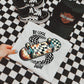 Be Cool Dude Checkered Skateboard - DTF