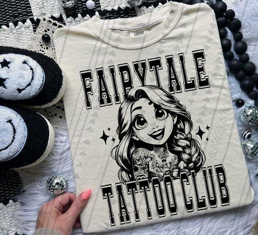 Fairytale Tattoo Club Rapunzel - DTF