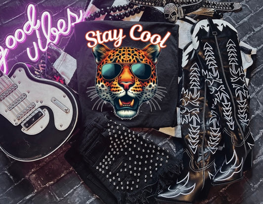 Stay cool, tiger sunglasses - DTF