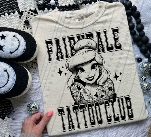 Fairytale Tattoo Club Cinderella - DTF