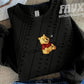 Mama Bear Faux Embroidery Blk - DTF