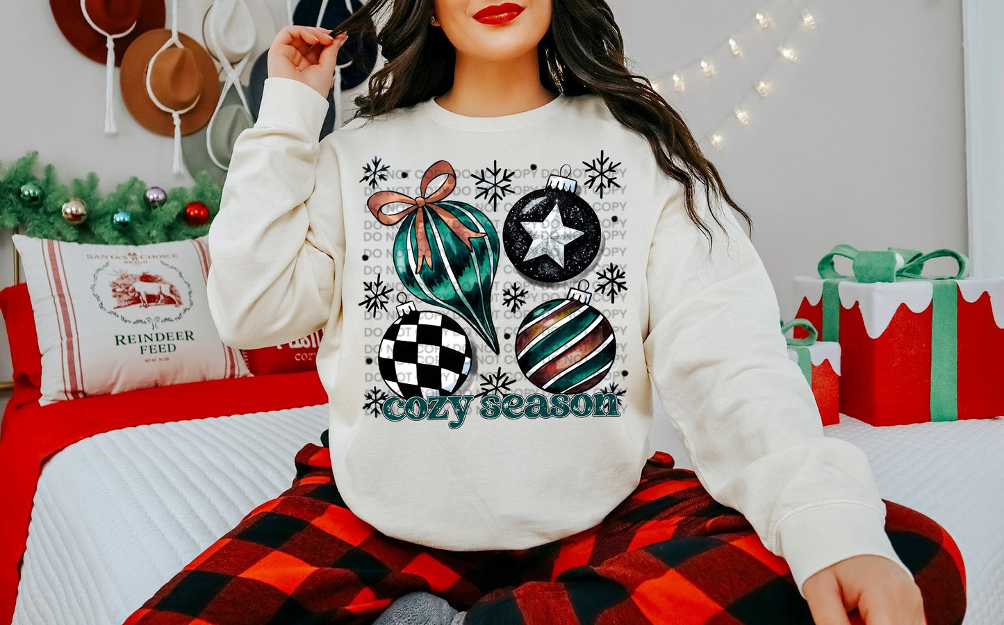 Cozy Season Ornaments- DTF&UV