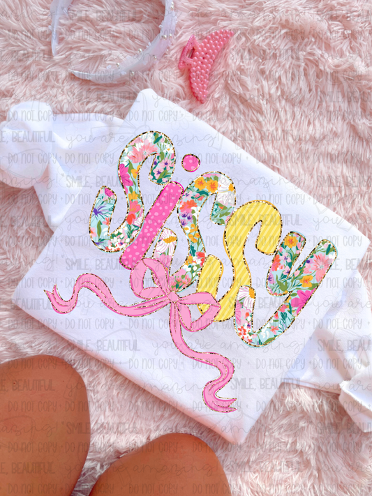 Floral Sissy- DTF&UV
