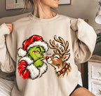 Boop green and reindeer- DTF DEAL