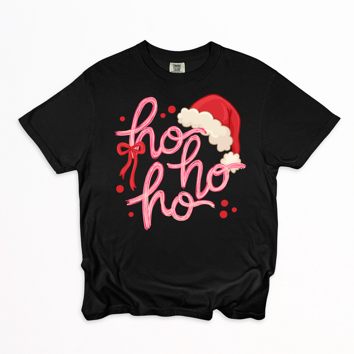 Ho Ho Ho pink script- DTF DEAL