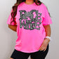 Race Wife faux sequin-DTF
