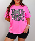 Race Wife faux sequin-DTF