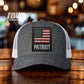 Patriot Flag Faux Hat Patch - DTF