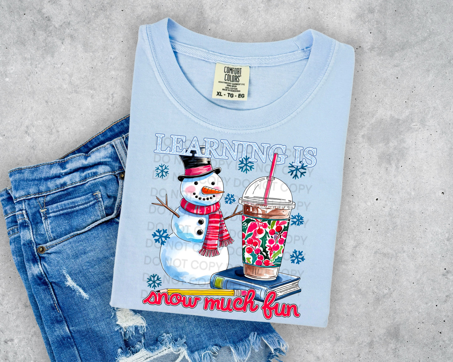 Learning is snow much fun- DTF&UV